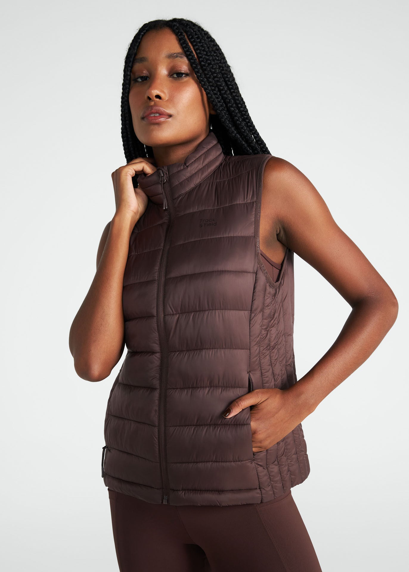 Chaleco Mujer Básico Invierno