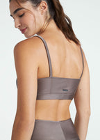 Basic-Glitzer-Top für Damen