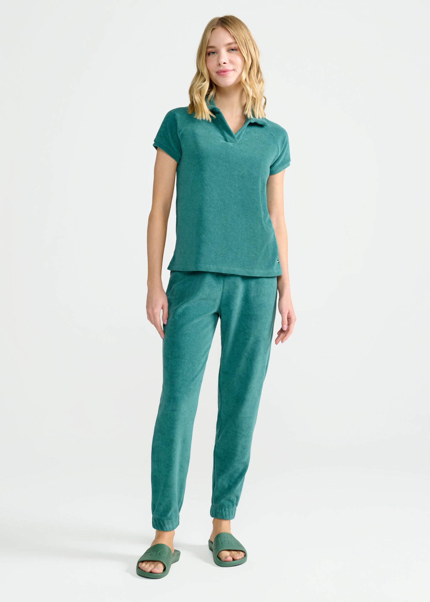 Damen-Polo-T-Shirt ohne Handtuch