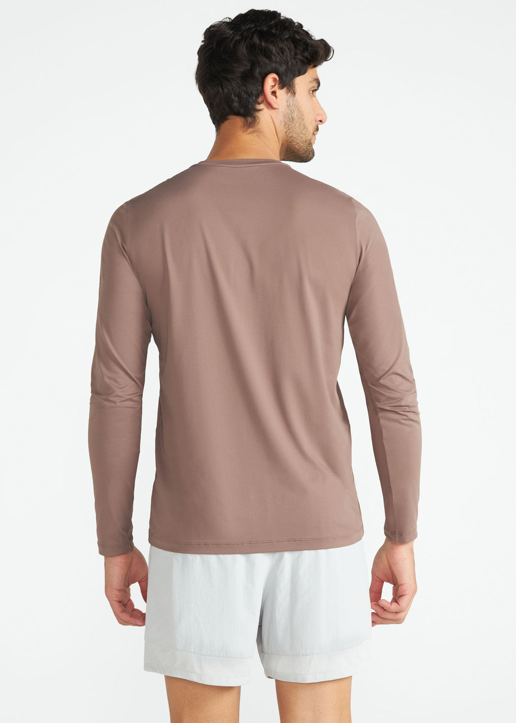 Langärmliges UV-Mesh-T-Shirt für Herren
