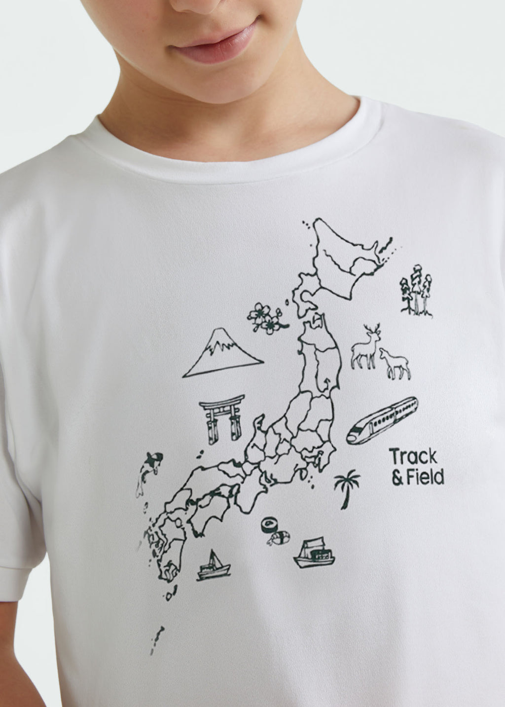 T-shirt Infantil  Menino Manga Curta Thermodry®  Maps