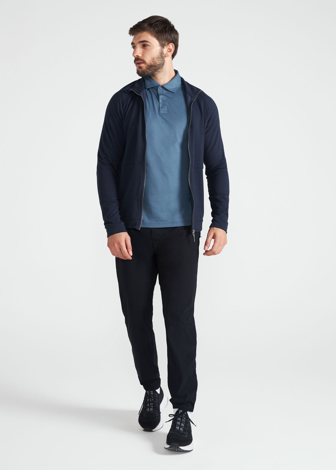 Polo haut de gamme à manches courtes pour hommes