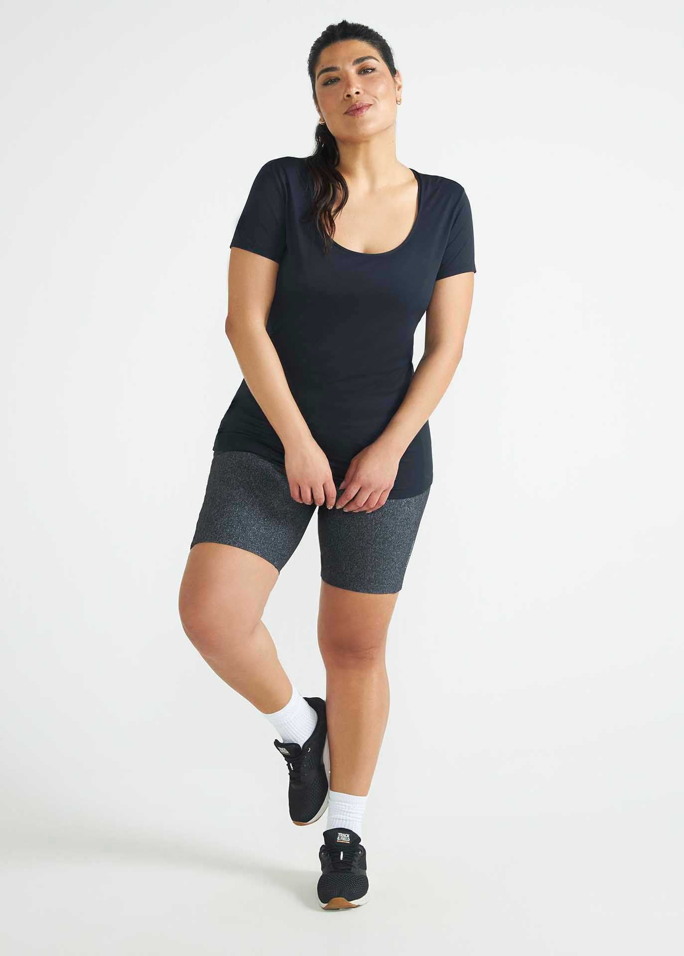 T-shirt Mulher Manga Curta Thermodry Gota