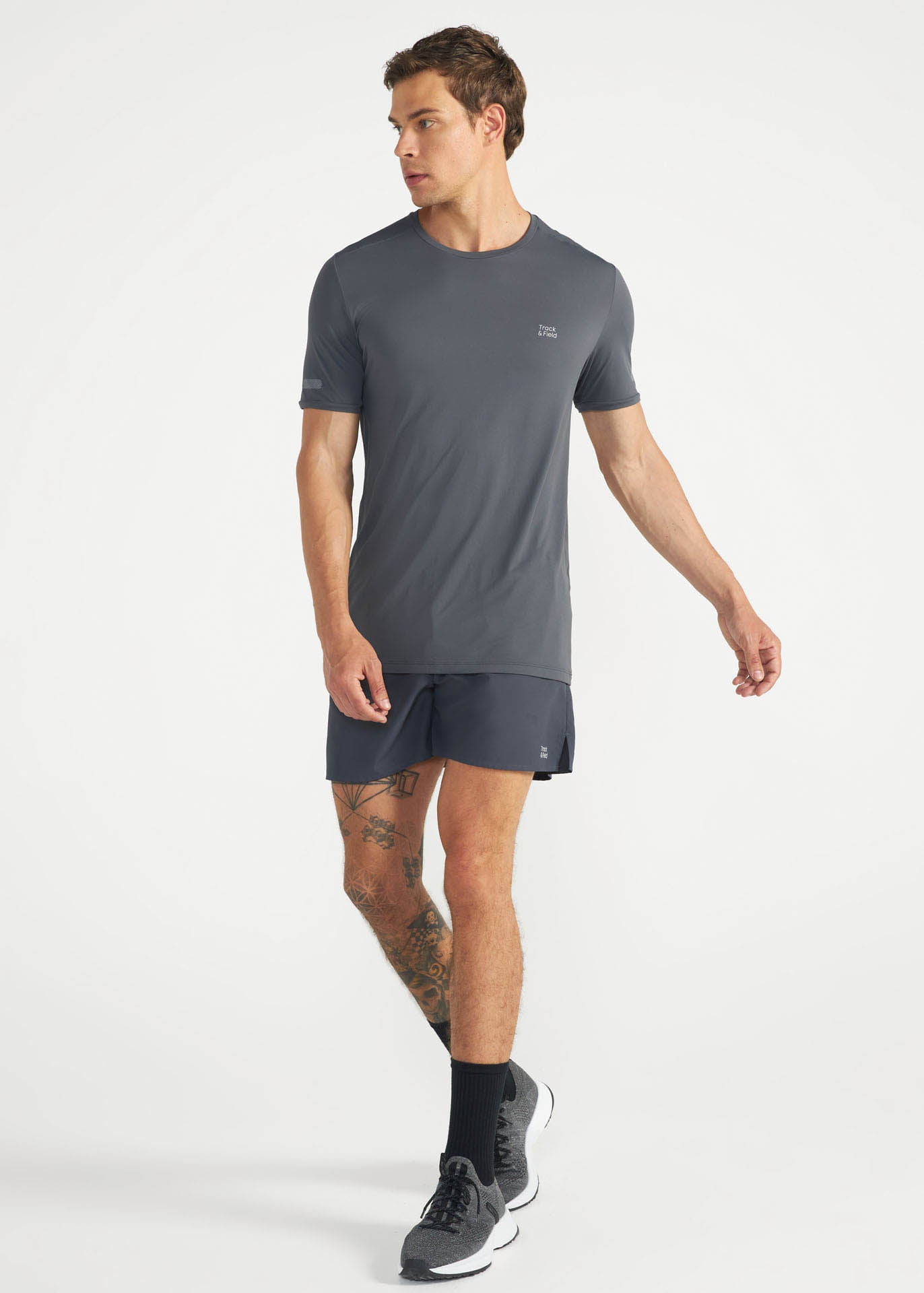 Kurzärmliges Sport-T-Shirt für Herren