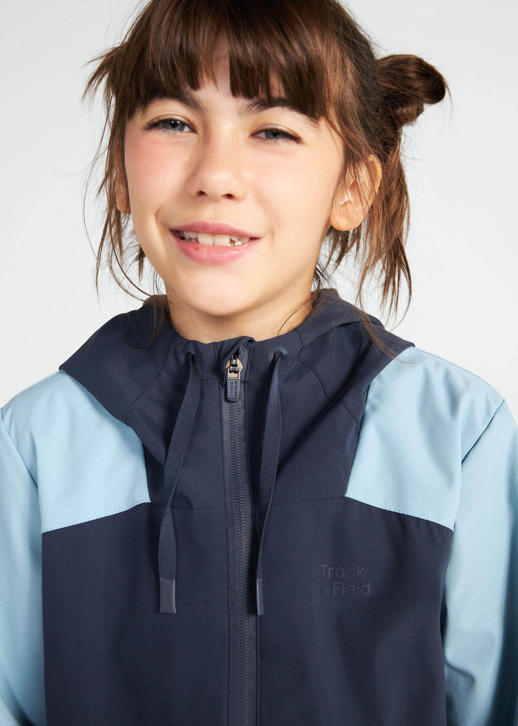 Zweifarbige Jacke für Kinder