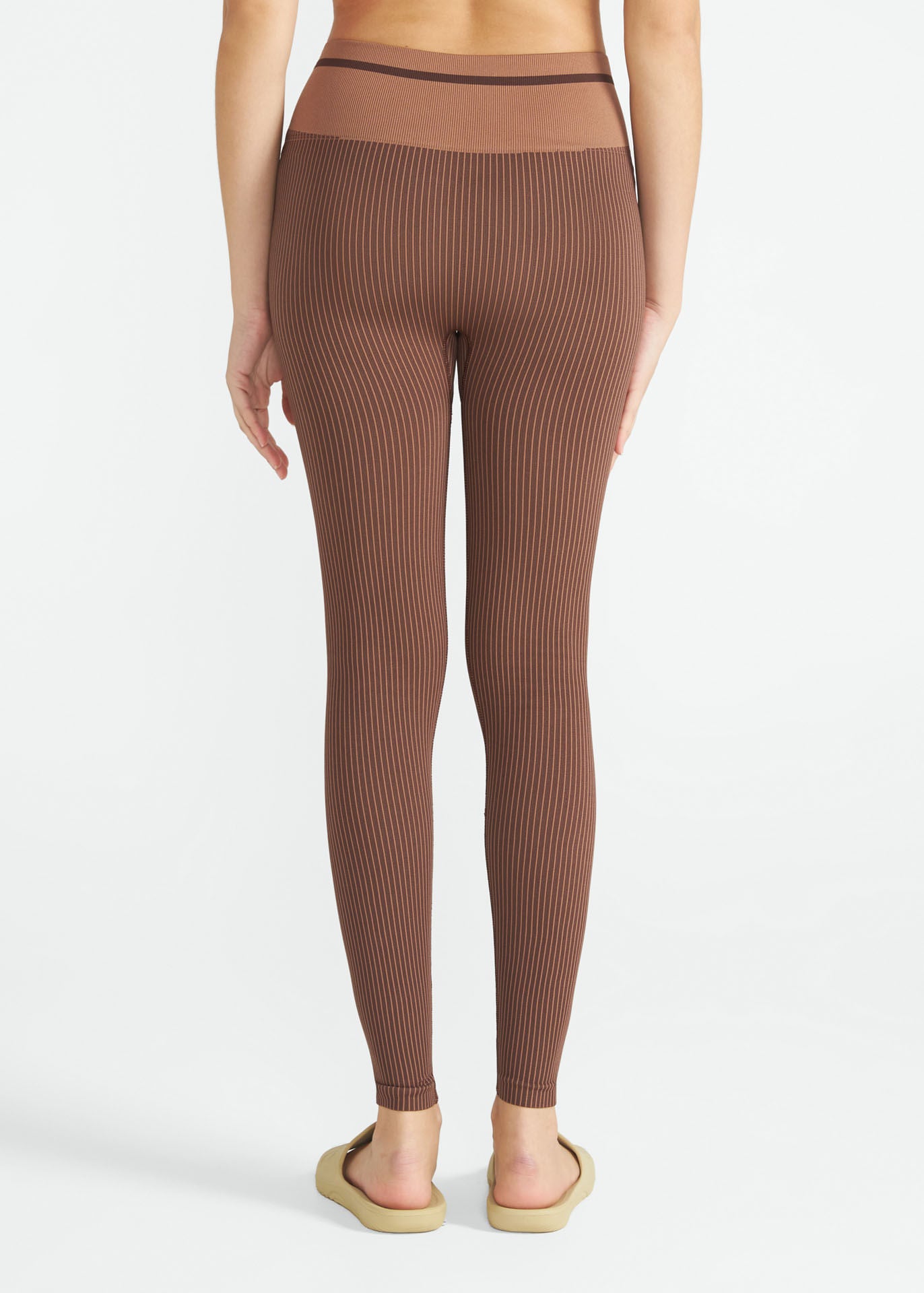 Pantalon legging texturé pour femme
