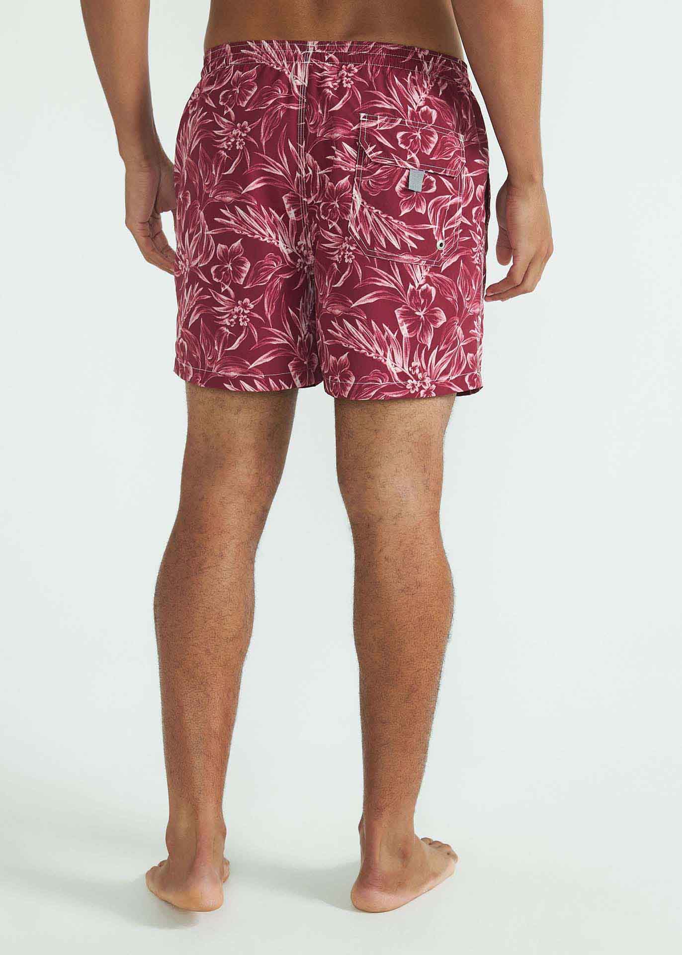 Calção Homem Beach Médio Estampado