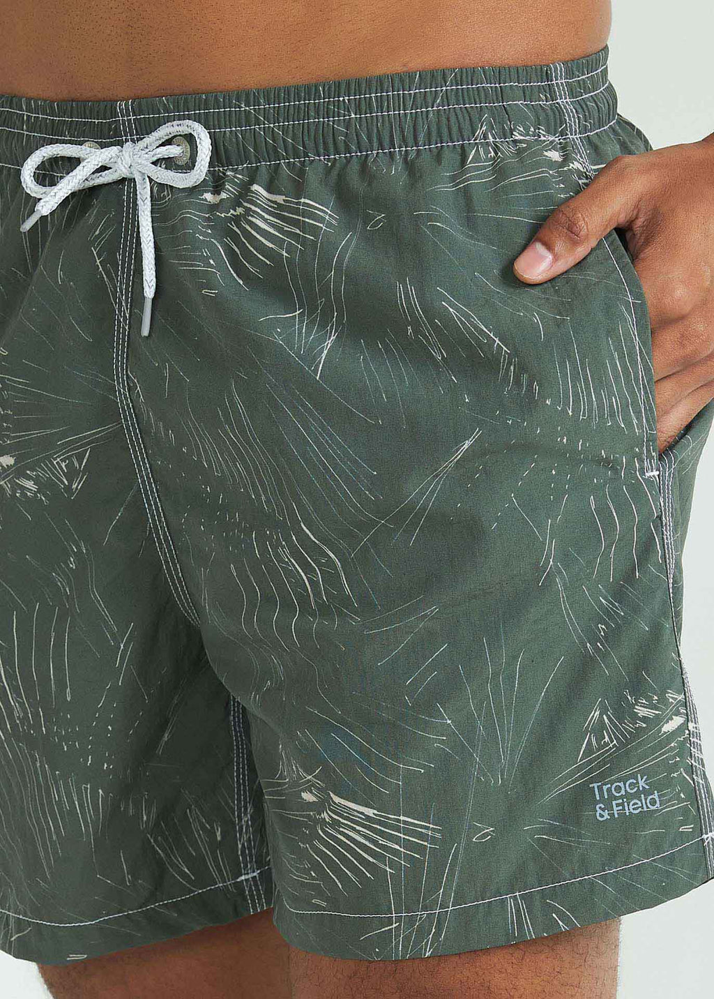Calção Homem Beach Médio Estampado