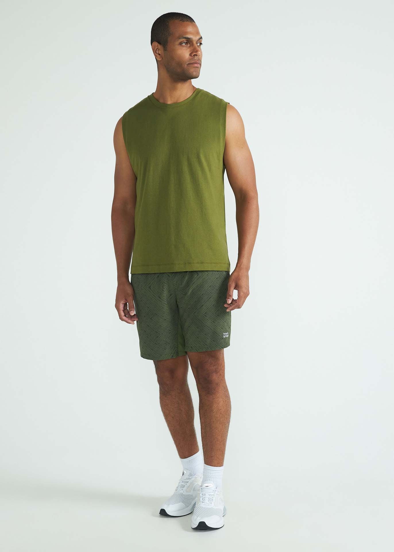 Short imprimé moyen pour hommes