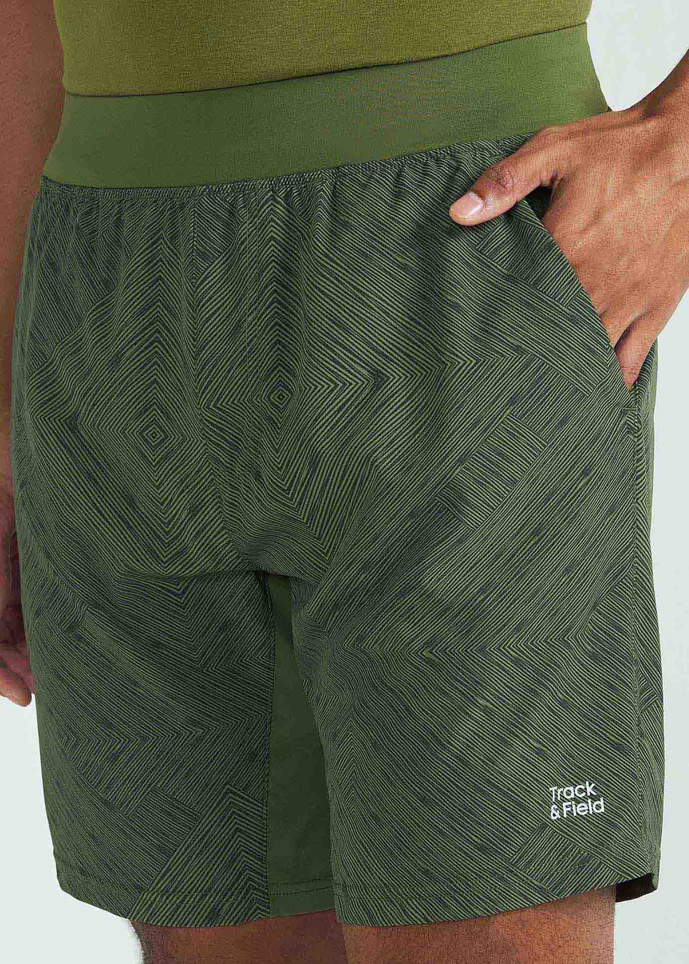 Calção Homem Médio Estampado