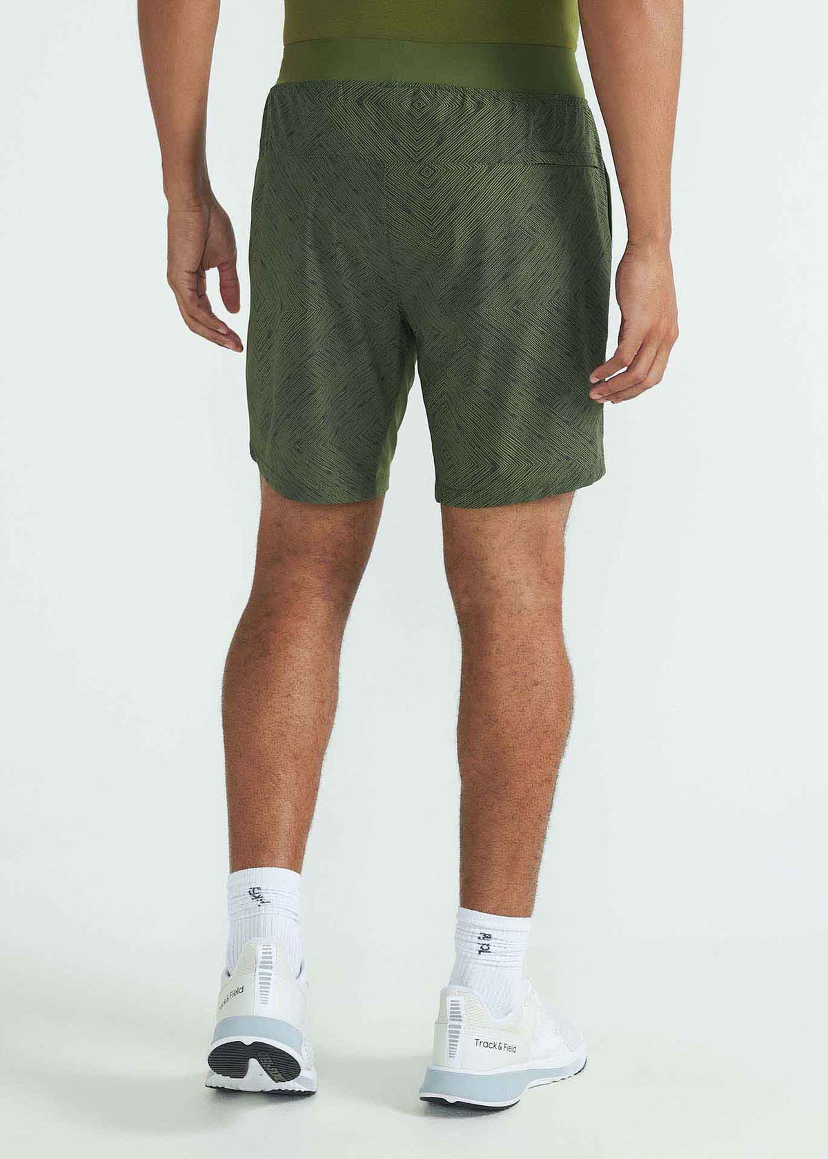 Short imprimé moyen pour hommes