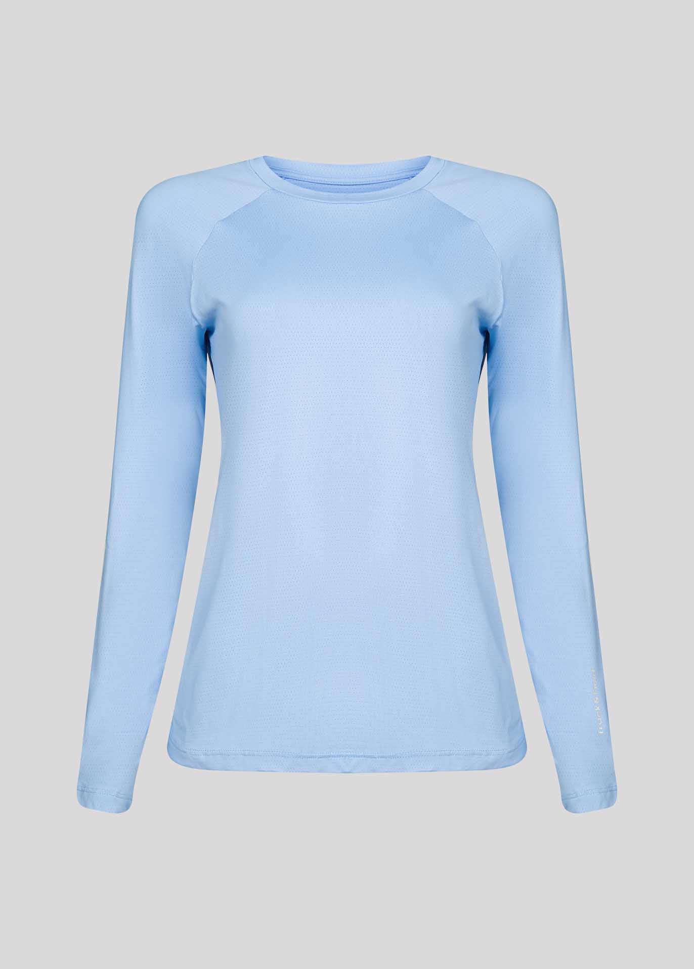 T-shirt Mulher Manga Longa Uv Mesh Celestial