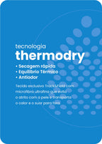 T-shirt à manches courtes pour hommes Thermodry Lignes