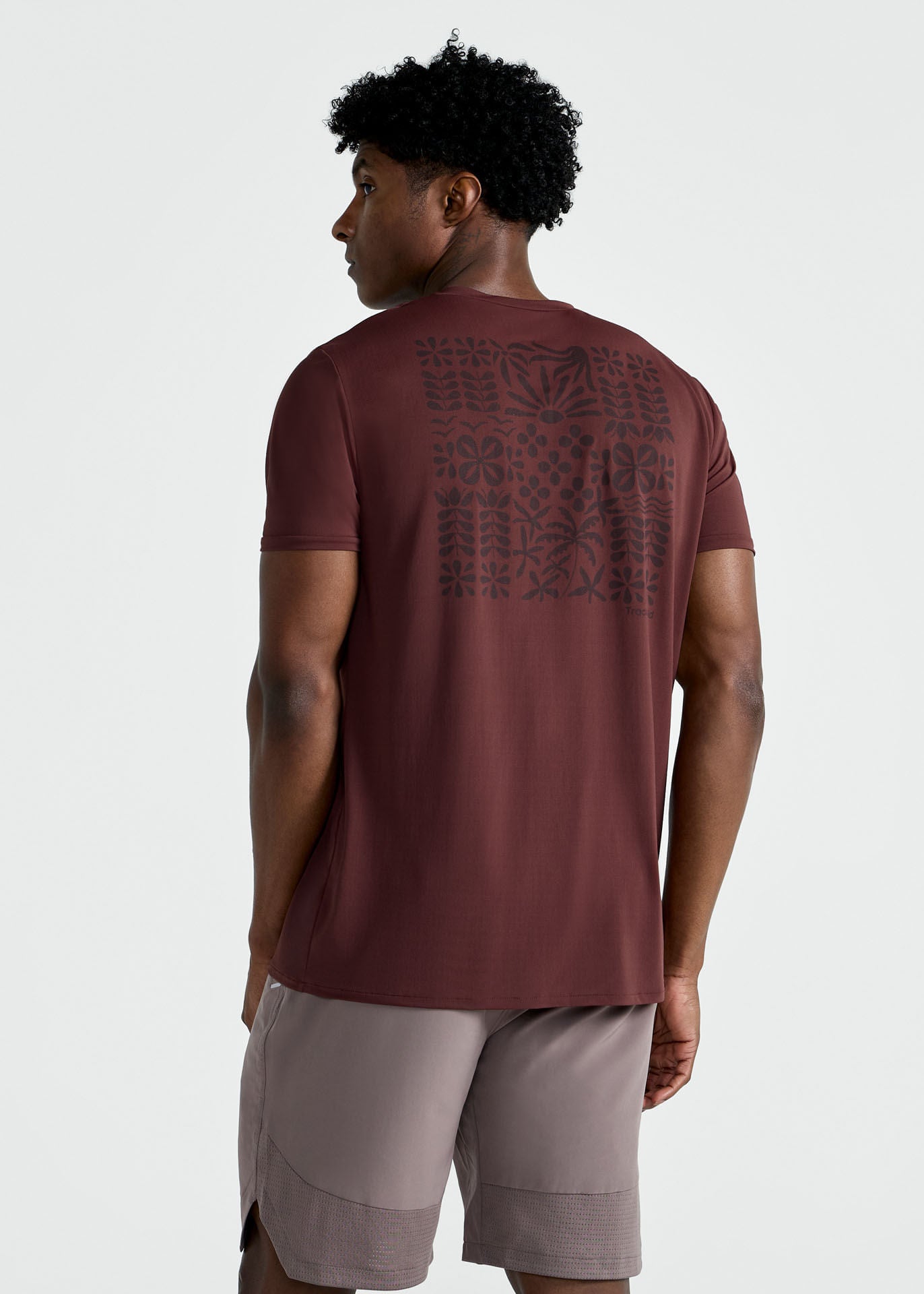 T-Shirt Homem Manga Curta Thermodry Mural