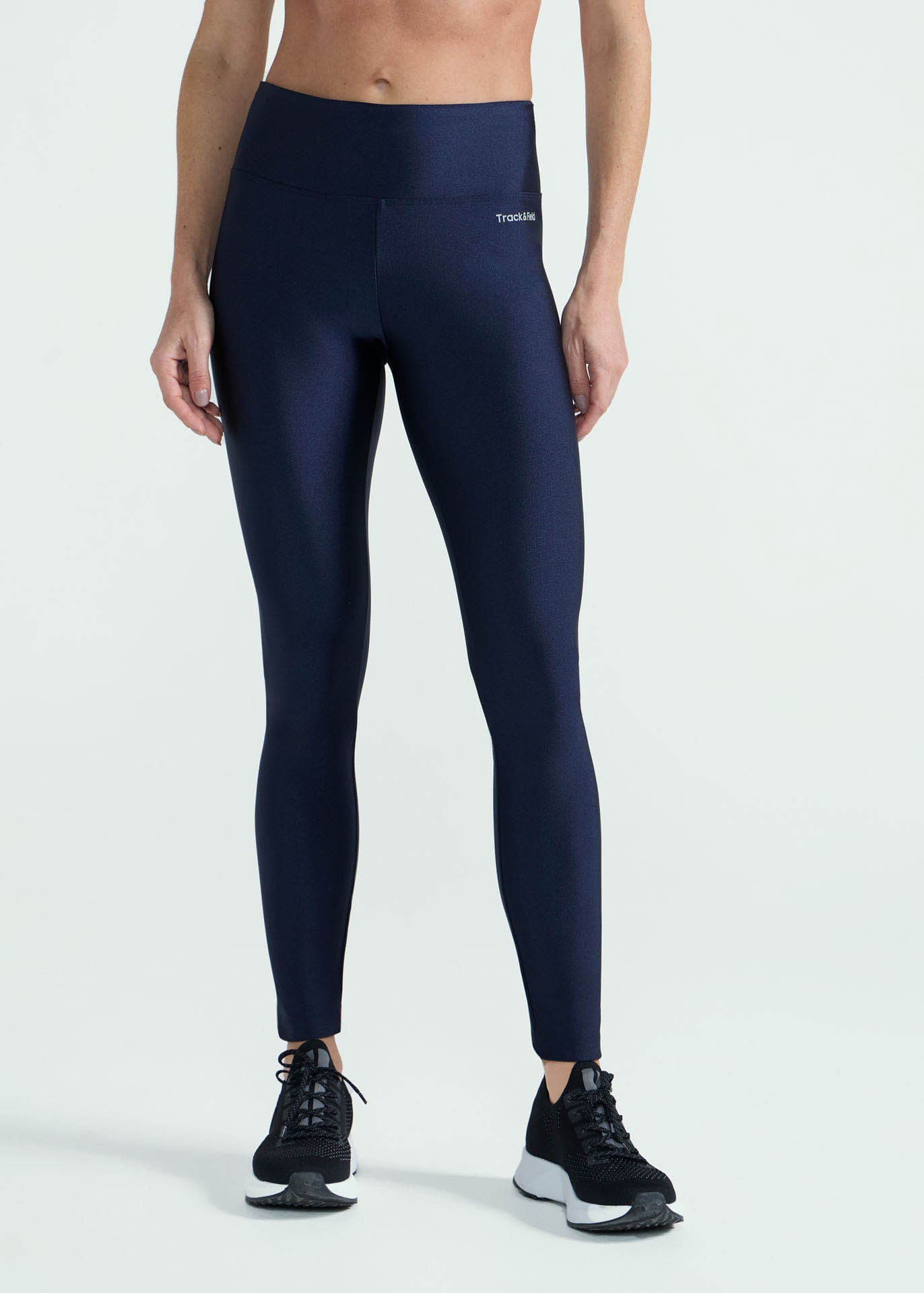 Basic-Glitzer-Leggings für Damen