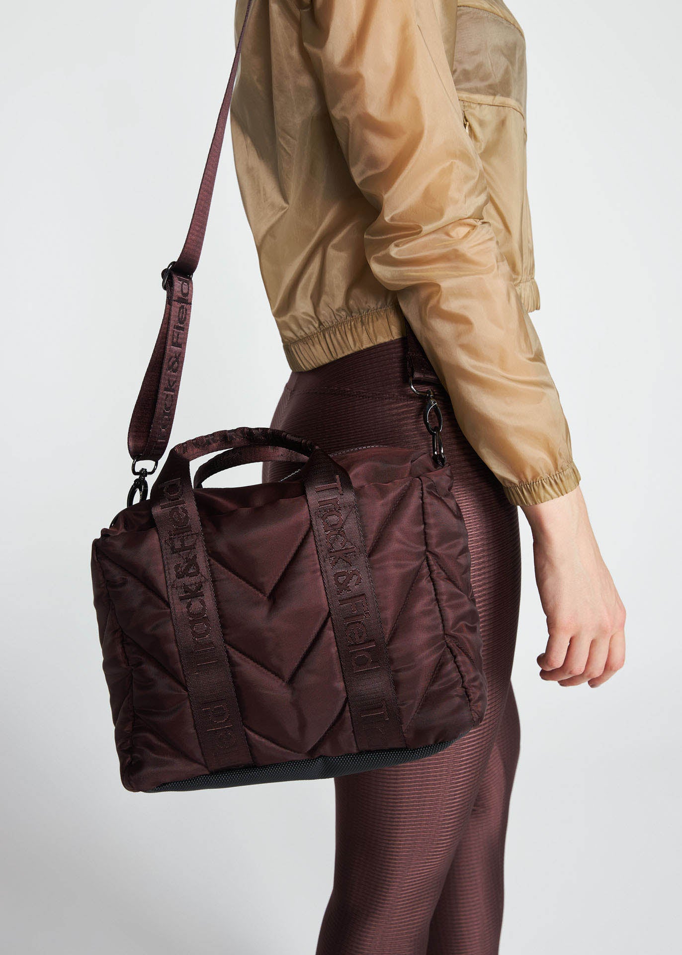 Mini Quilted Duffel Bag