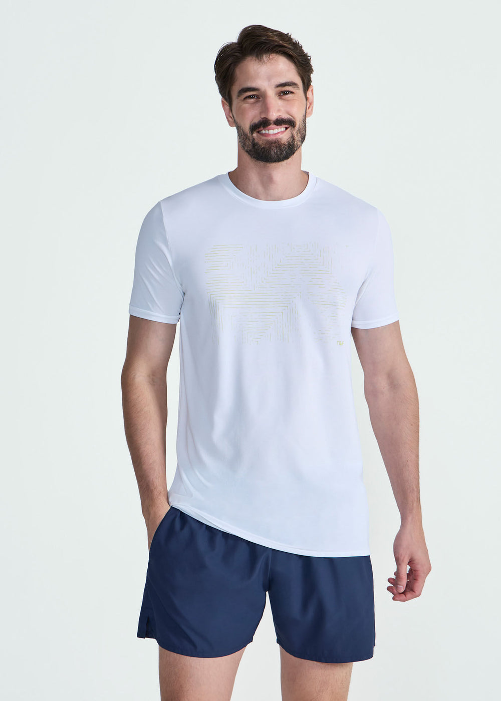 Camiseta de manga corta para hombre Thermodry Superficie
