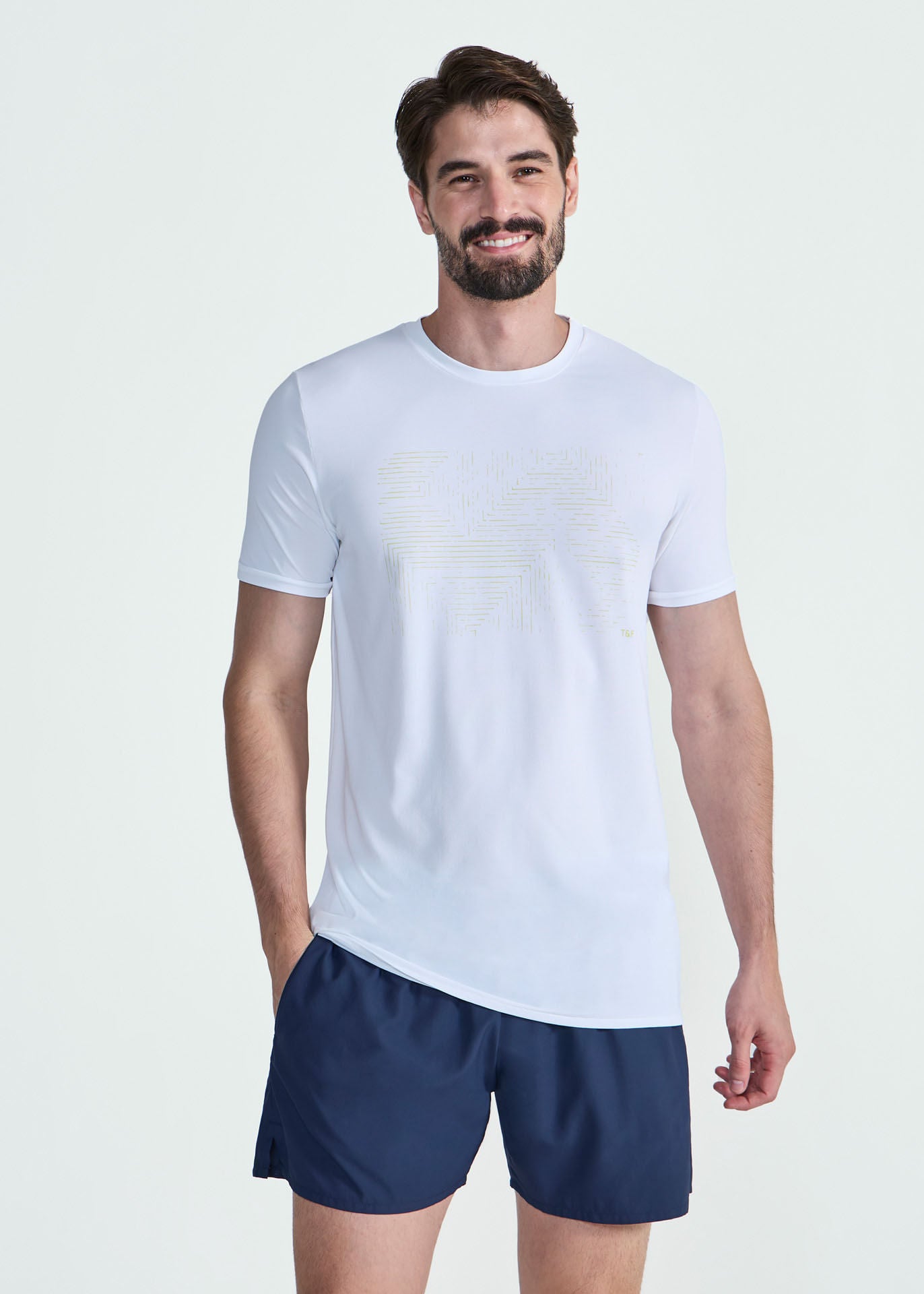 T-shirt à manches courtes pour hommes Thermodry Surface