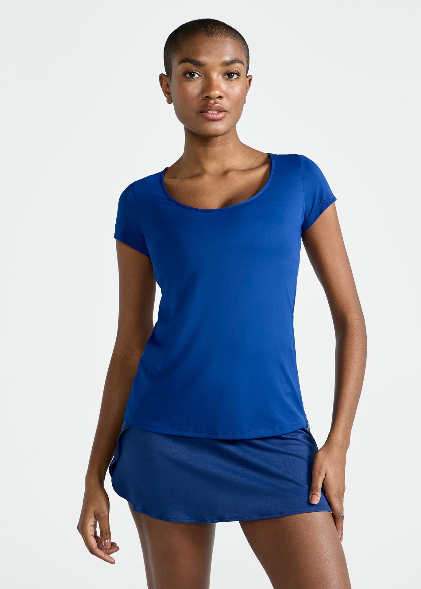 T-Shirt Mulher Manga Curta Thermodry Gota