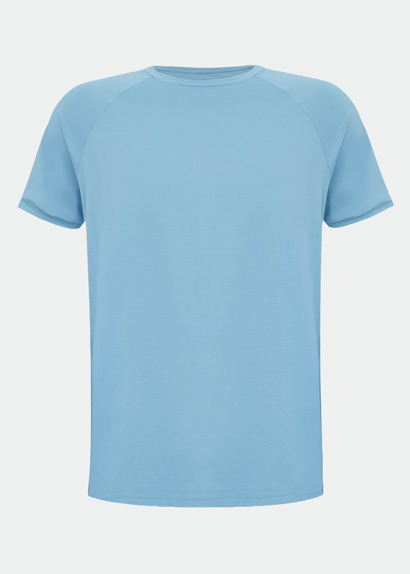 Camiseta de manga corta de malla UV para hombre