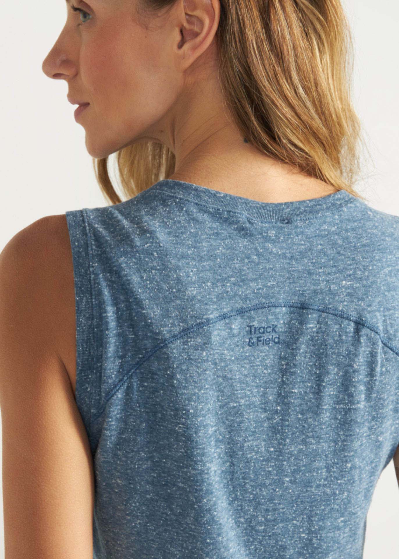 T-Shirt Mulher Sem Manga Cropped