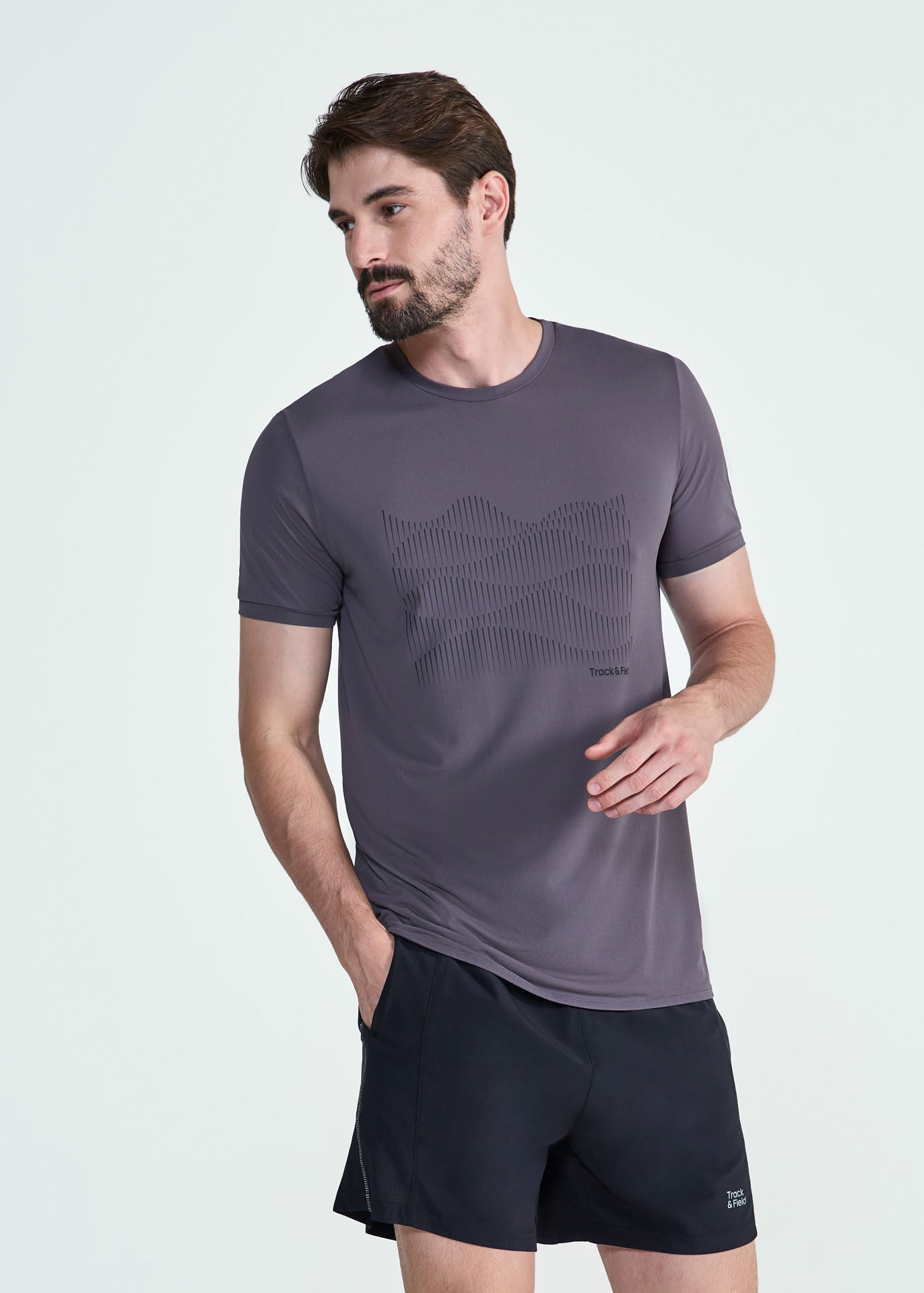 T-shirt à manches courtes pour hommes Thermodry Rivières