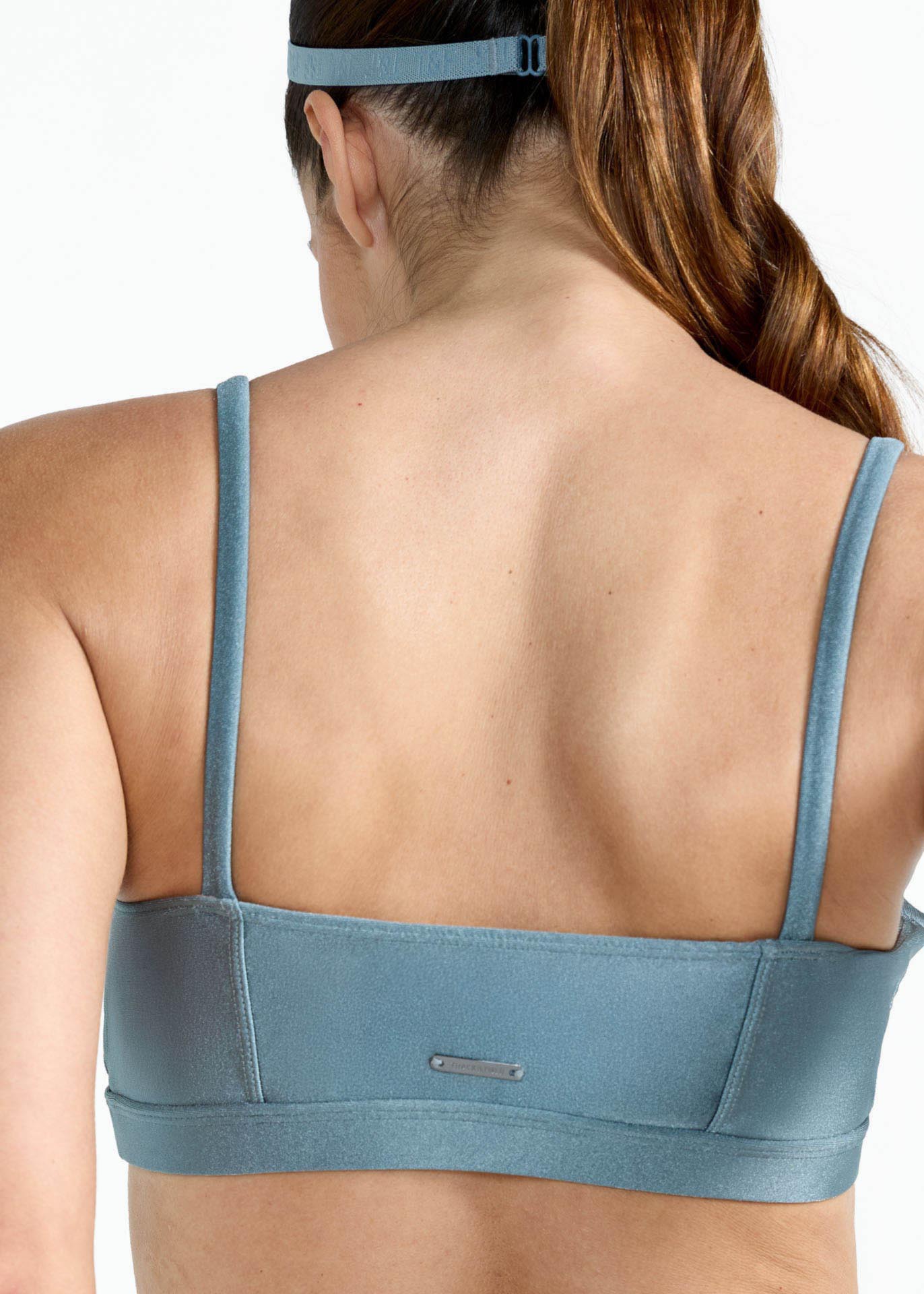 Basic-Glitzer-Top für Damen
