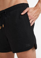 Short texturé court pour hommes