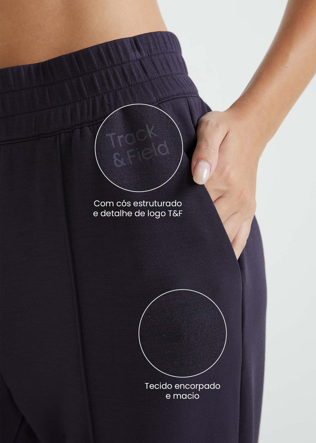 Pantalones de mujer de tacto suave