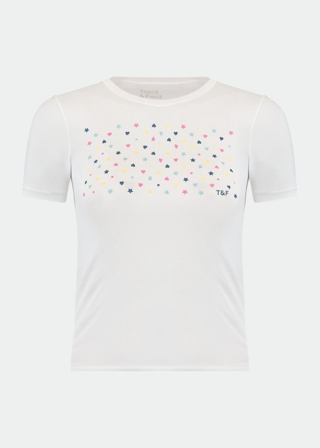 Children's T-Shirt for Girls Short Sleeve Thermodry Stars