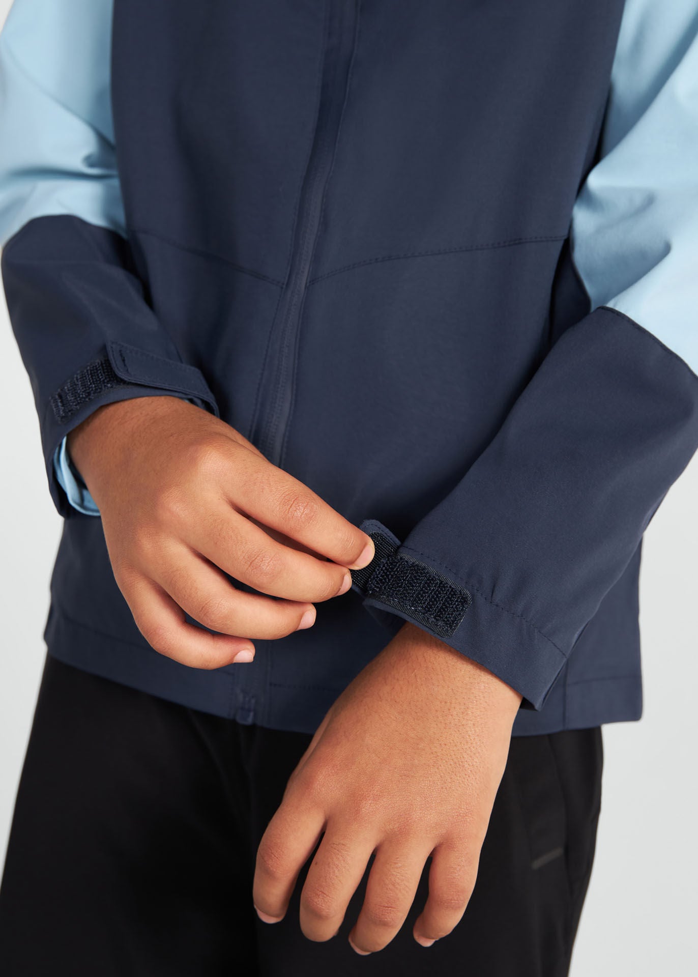 Zweifarbige Jacke für Kinder
