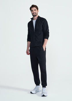Pantalons de survêtement zippés pour hommes