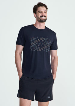 Herren Kurzarm-T-Shirt Thermodry Quadra