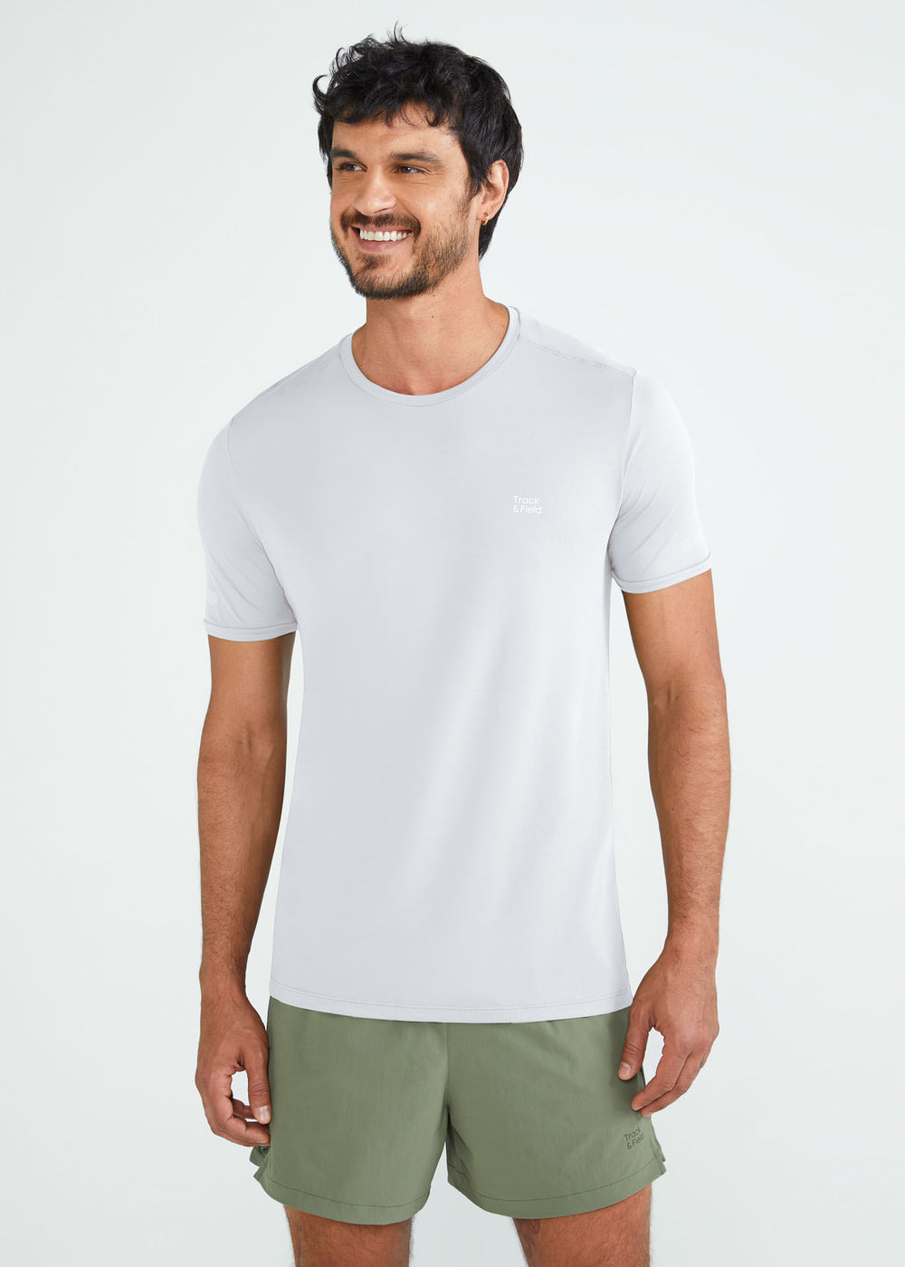 Camiseta deportiva de manga corta para hombre