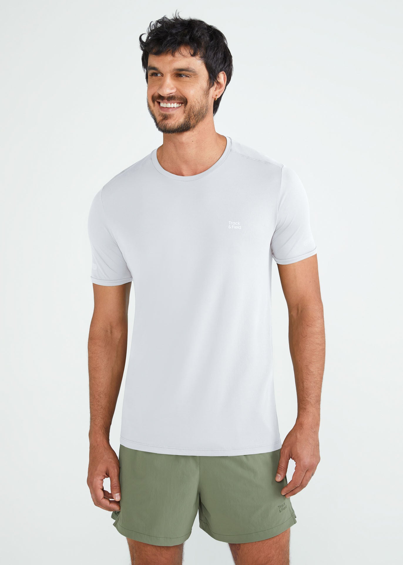 Kurzärmliges Sport-T-Shirt für Herren