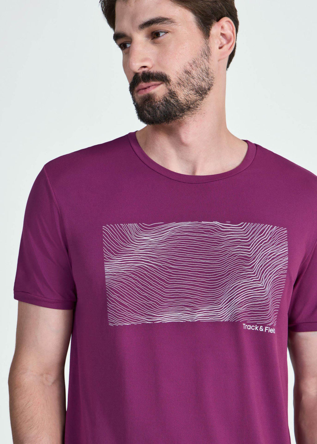T-shirt Homem Manga Curta Thermodry  Relevo