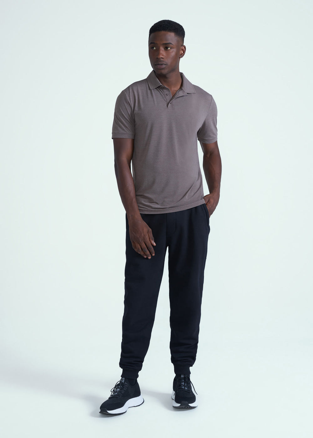 Polo Homem Slim Mesh