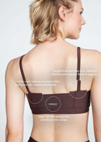 Basic-Glitzer-Top für Damen