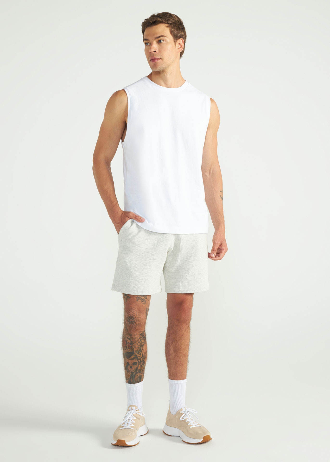Men's Texture Long Shorts