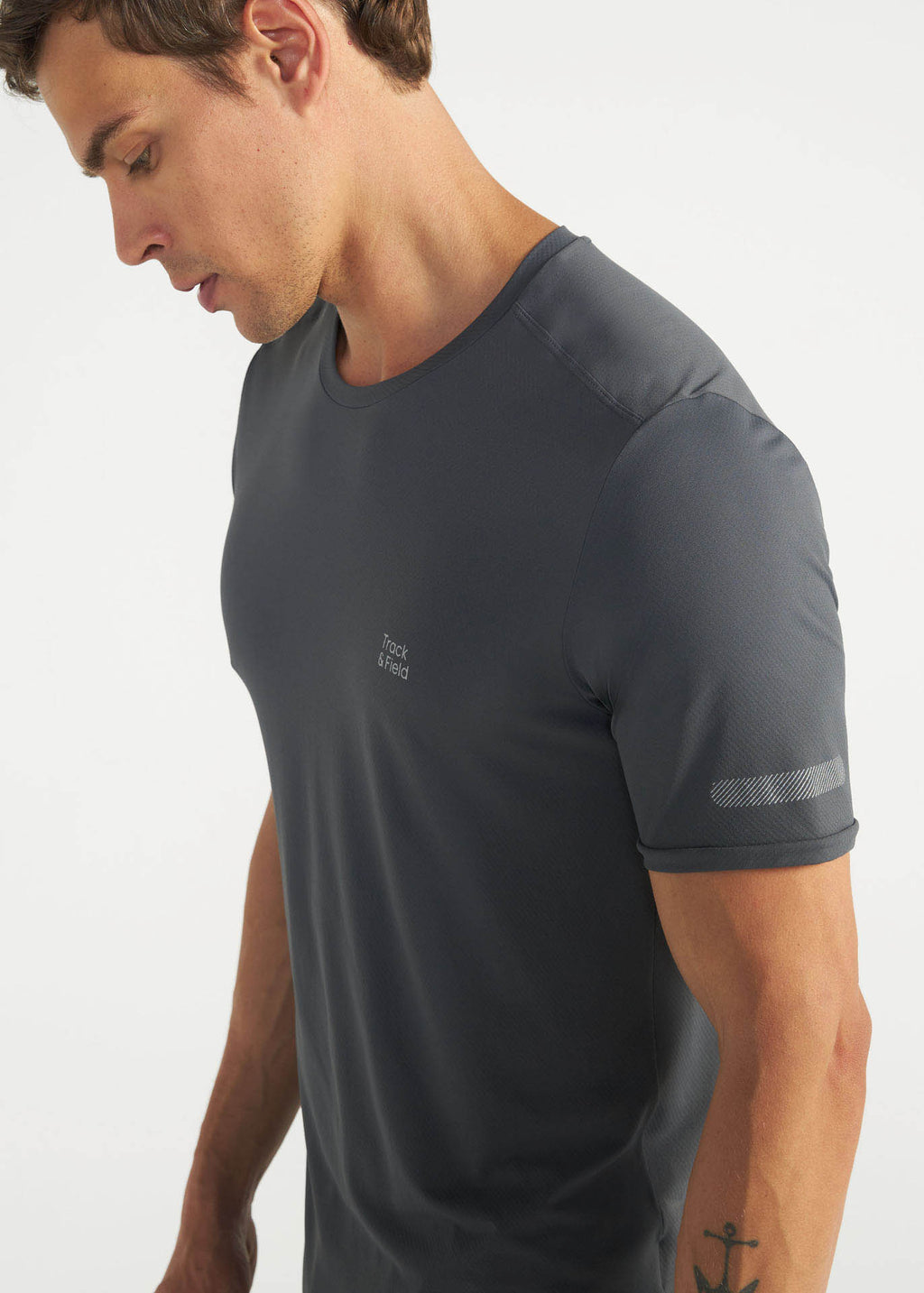 T-shirt de sport à manches courtes pour hommes