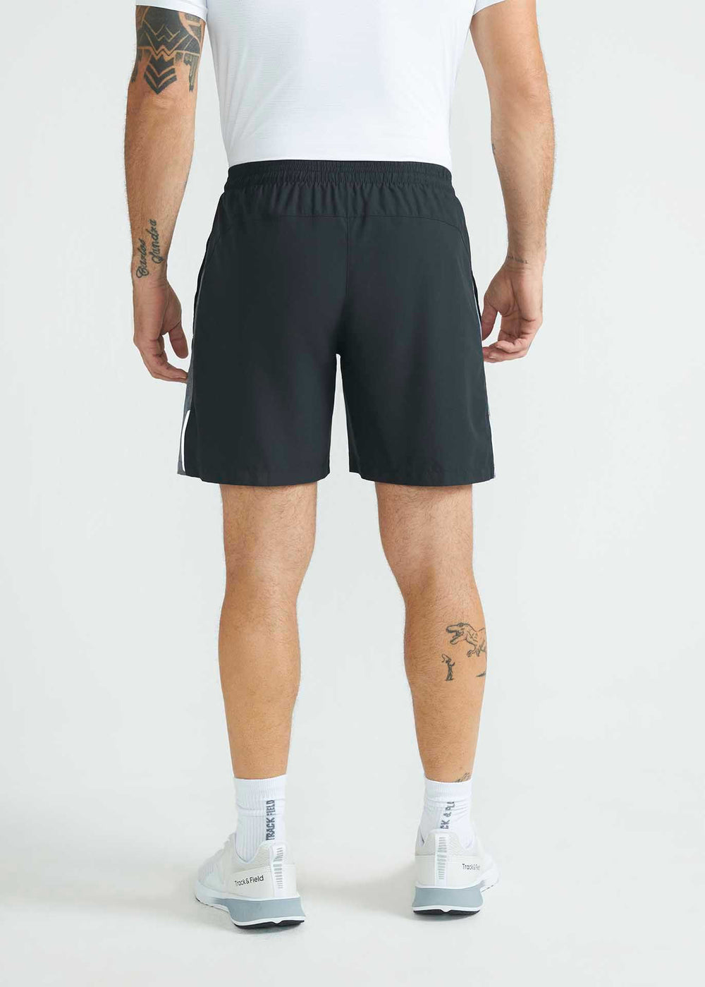 Zweifarbige mittelgroße Herrenshorts