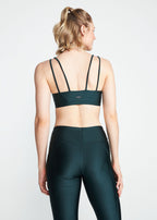 Shiny Strappy Women's Top