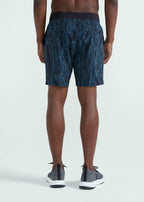 Shorts estampados medianos para hombre