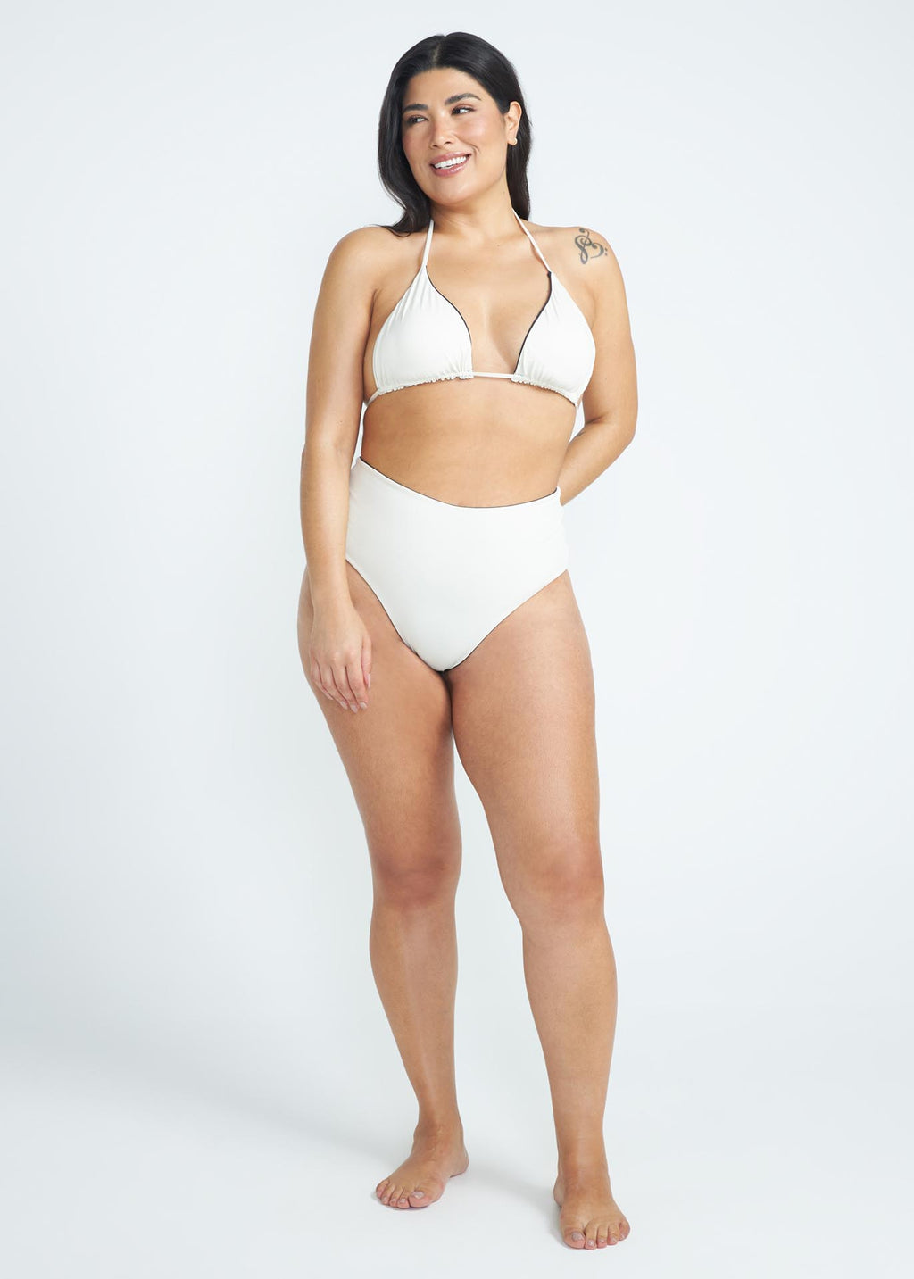 Bas de bikini double face