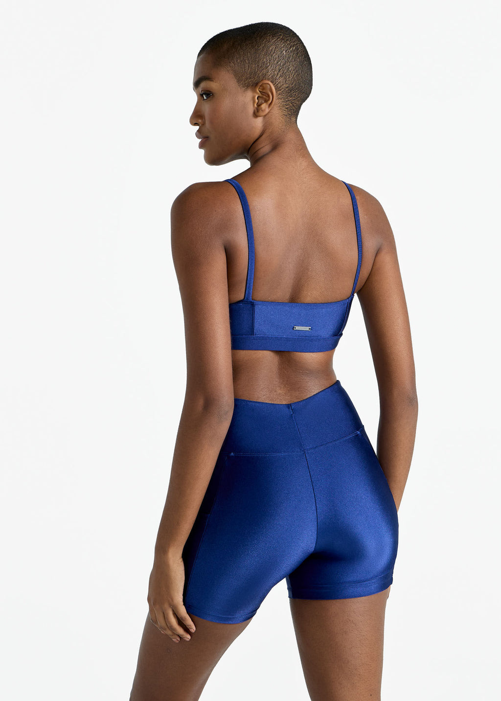 Basic-Glitzer-Top für Damen