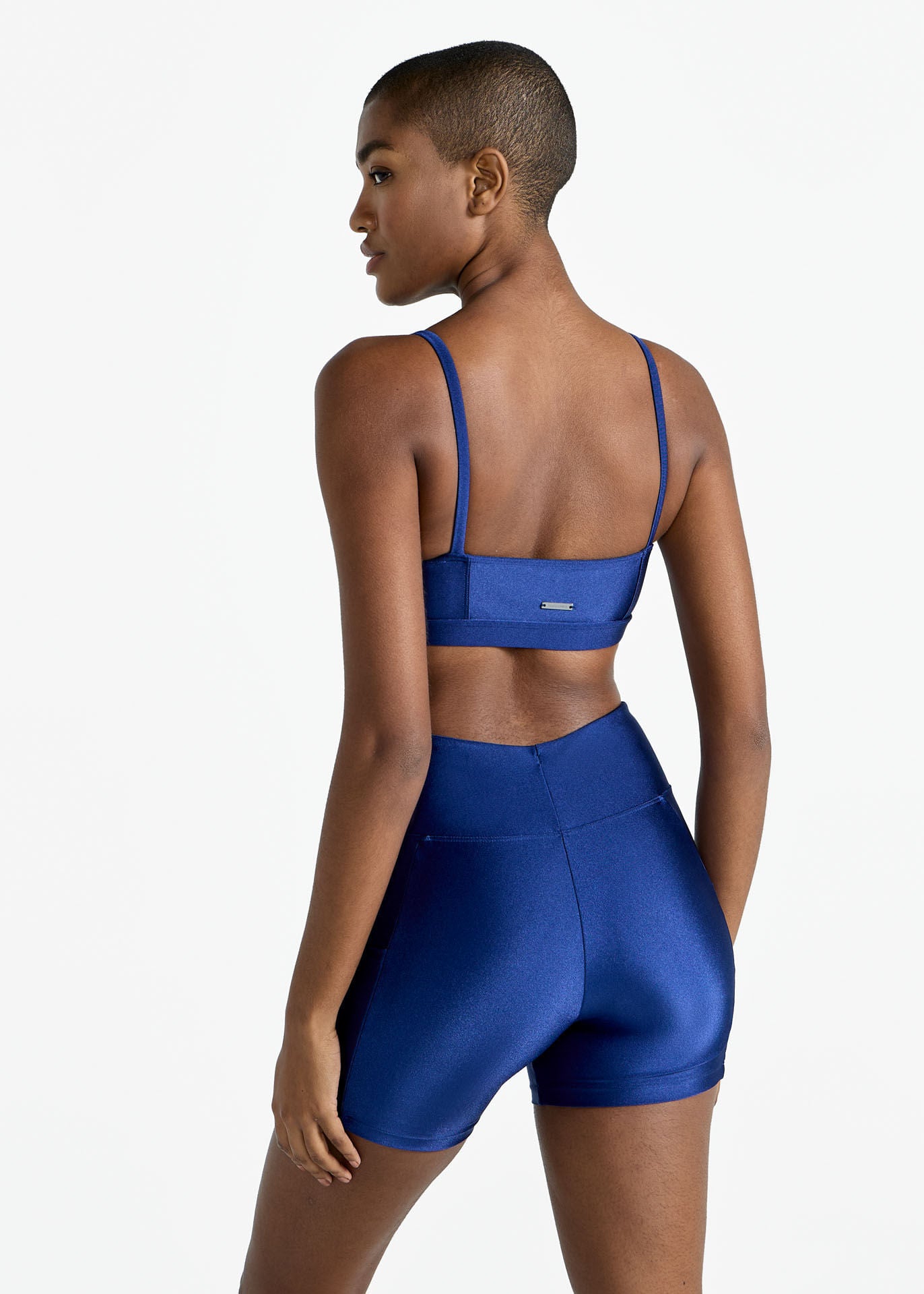 Basic-Glitzer-Top für Damen