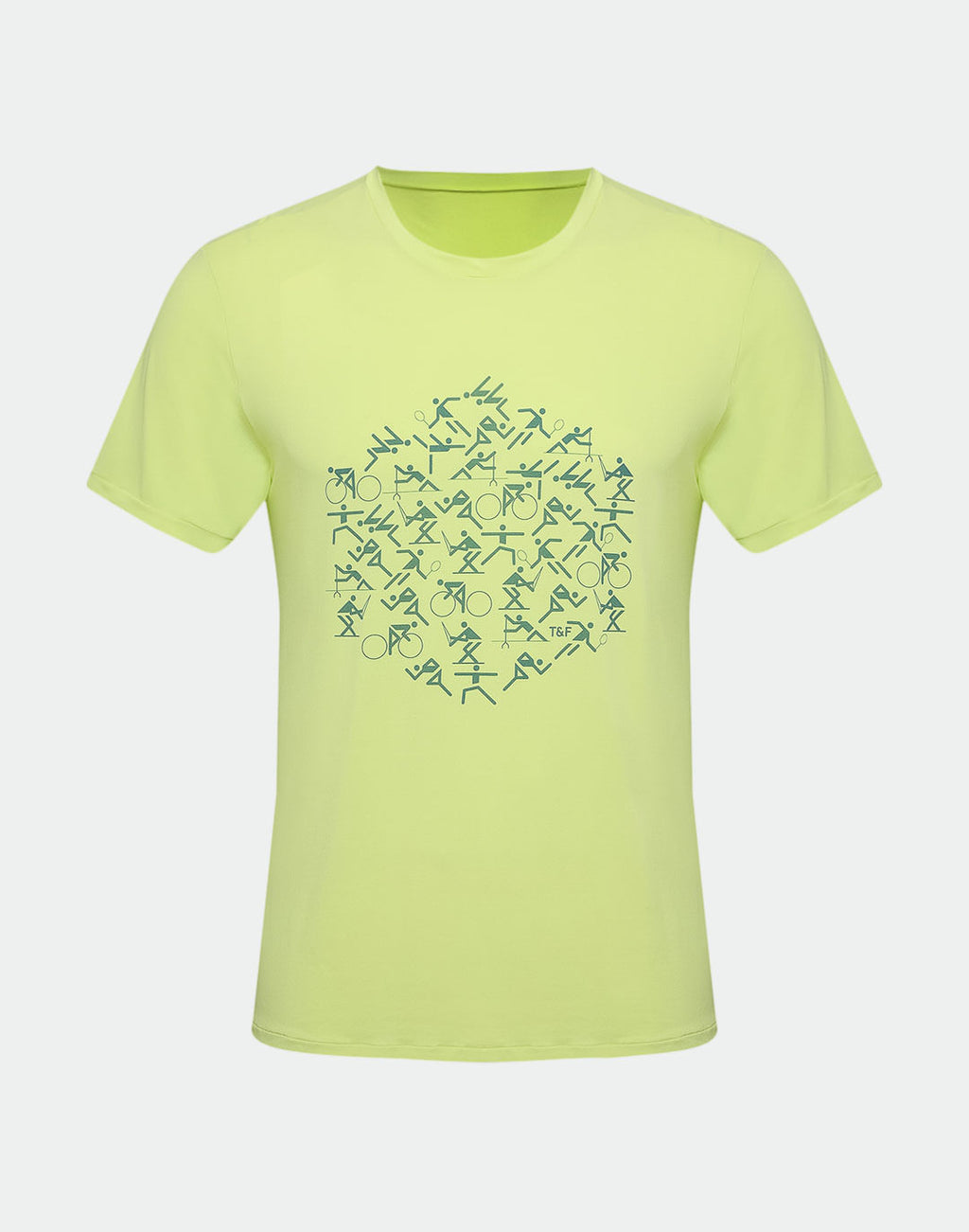 Camiseta de manga corta para hombre Thermodry deportes