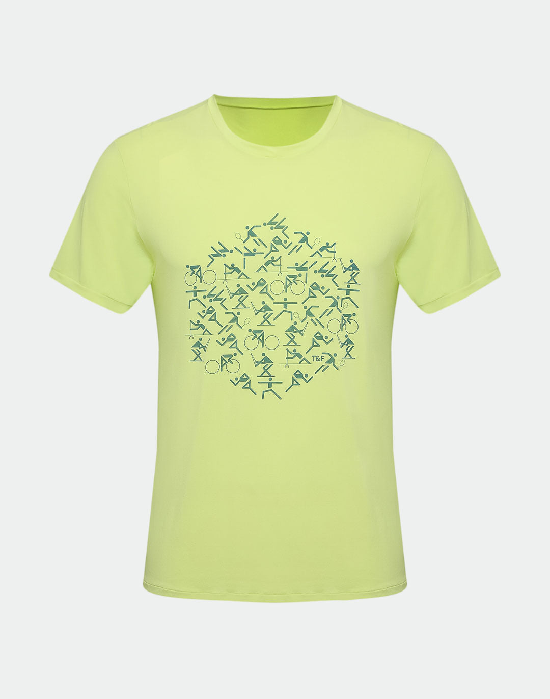 Camiseta de manga corta para hombre Thermodry deportes