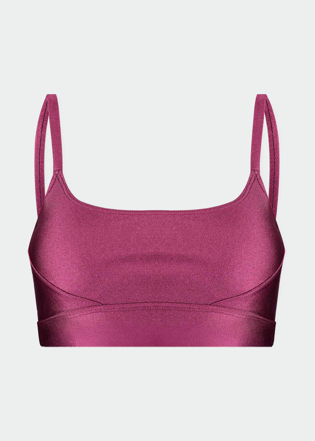 Women's Basic Glitter Top