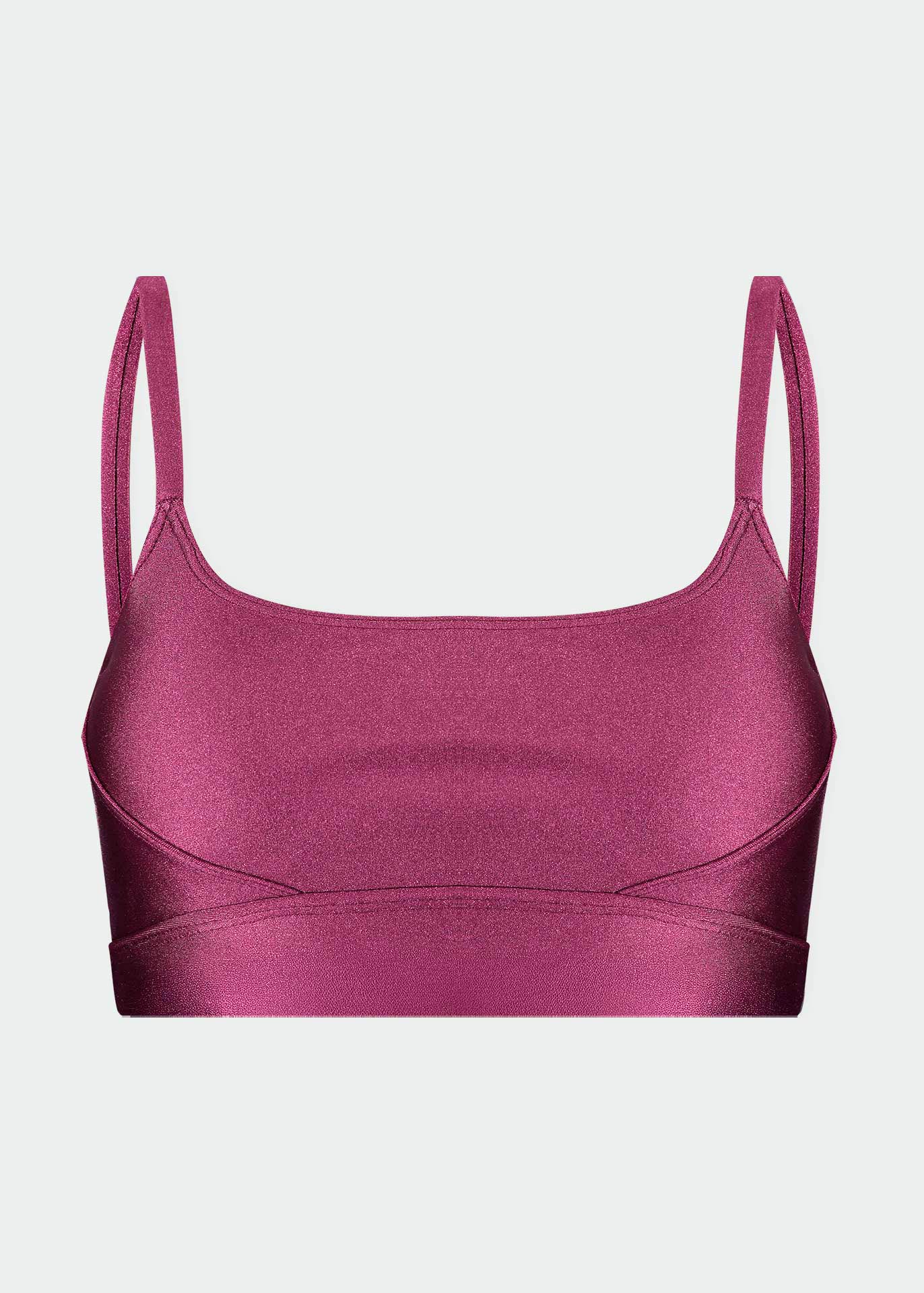 Women's Basic Glitter Top